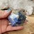 Sodalite, crystal, calm, order, rational thinking, objectivity, truth, intuition, emotional balance, panic attacks, self-esteem, immune system, metabolism, electromagnetic pollution, clear communication, versatile, beneficial.