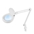Lampara con Lupa LED Brazo Articulado Blanco Lente 4" | FullEnergy
