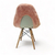 Capa de Cadeira Pelúcia encaixe na cadeira pé palito charles eames Eiffel Rosegold - comprar online