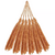 TASSEL TERRA 7CM 5UN