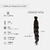 Cabelo Humano na Tela Ondulado Leve Castanho - 60cm 45gr na internet