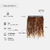 Mega Hair Fita Adesiva Fibra 75cm Mesclado Cacheado 2Telas na internet