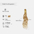 Cabelo Humano Ondulado Loiro - 45cm 105 Gramas na internet