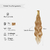 Cabelo Humano Ondulado Loiro - 50cm 130 Gramas na internet