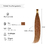 Cabelo Humano Oriental Loiro Mel Liso 65cm 100gr na internet