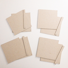 Cardboard kit for large post-it note