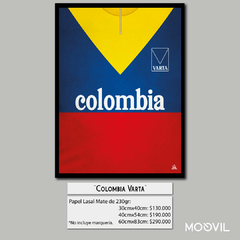 Litografía "Colombia Varta" por Greg Illustrateur
