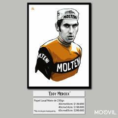 Litografía "Eddy Merckx" por Greg Illustrateur