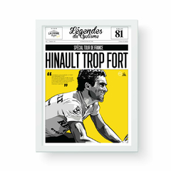 Litografía "Hinault trop fort" por Greg Illustrateur - Moovil