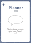 Planner 2025 - Azul Linguagem