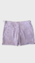 Shorts de Alfaiataria Xadrez Violeta