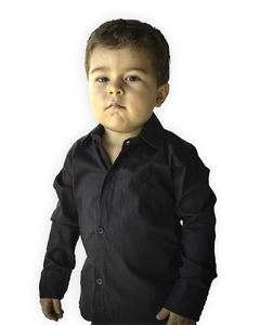 Camisa Manga Longa Infantil - 100% Algodão - Pai e Filho - Trajano's