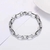 Pulsera de Eslabones Grandes 20cm Plata - comprar en línea