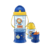 Copo com Porta Snack Playful 300ml Azul Fisher-Price - BB1012