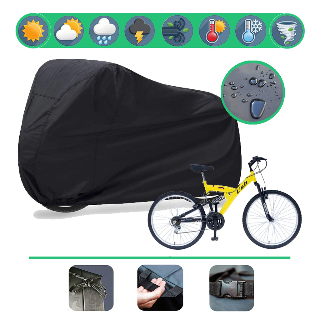 Funda Cubre Bicicleta Bici Rodado 26 Lona Premium 182x75x100