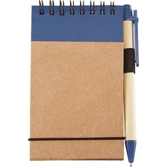 Libreta De Bolsillo Expo Con Boligrafo Ecologica - comprar en línea