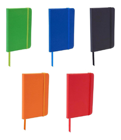 Libreta bolsillo Rayada Pvc Bey 9.8x14.5 Cm