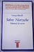 Sobre Nietzsche - Voluntad de La Suerte - Autor: Georges Bataille (1986) [usado]