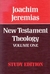 New Testament Theology - Volume One - The Proclamation Of Jesus Study Edition - Autor: Joachim Jeremias (1975) [usado]
