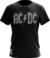 Camiseta - ac dc - black in black - saloon 43 rock
