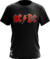 Camiseta - ac dc - black / red - saloon 43 rock