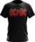 Camiseta - ac dc - saloon 43 rock