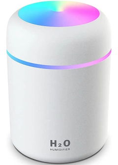 Humidificador Ultrasónico Difusor Aromatizador 300ml Usb Rgb