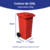 Container De Lixo 120 Litros C/ Rodas - comprar online
