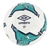 Bola Umbro Society Neo Turf Unissex - Branco e Verde