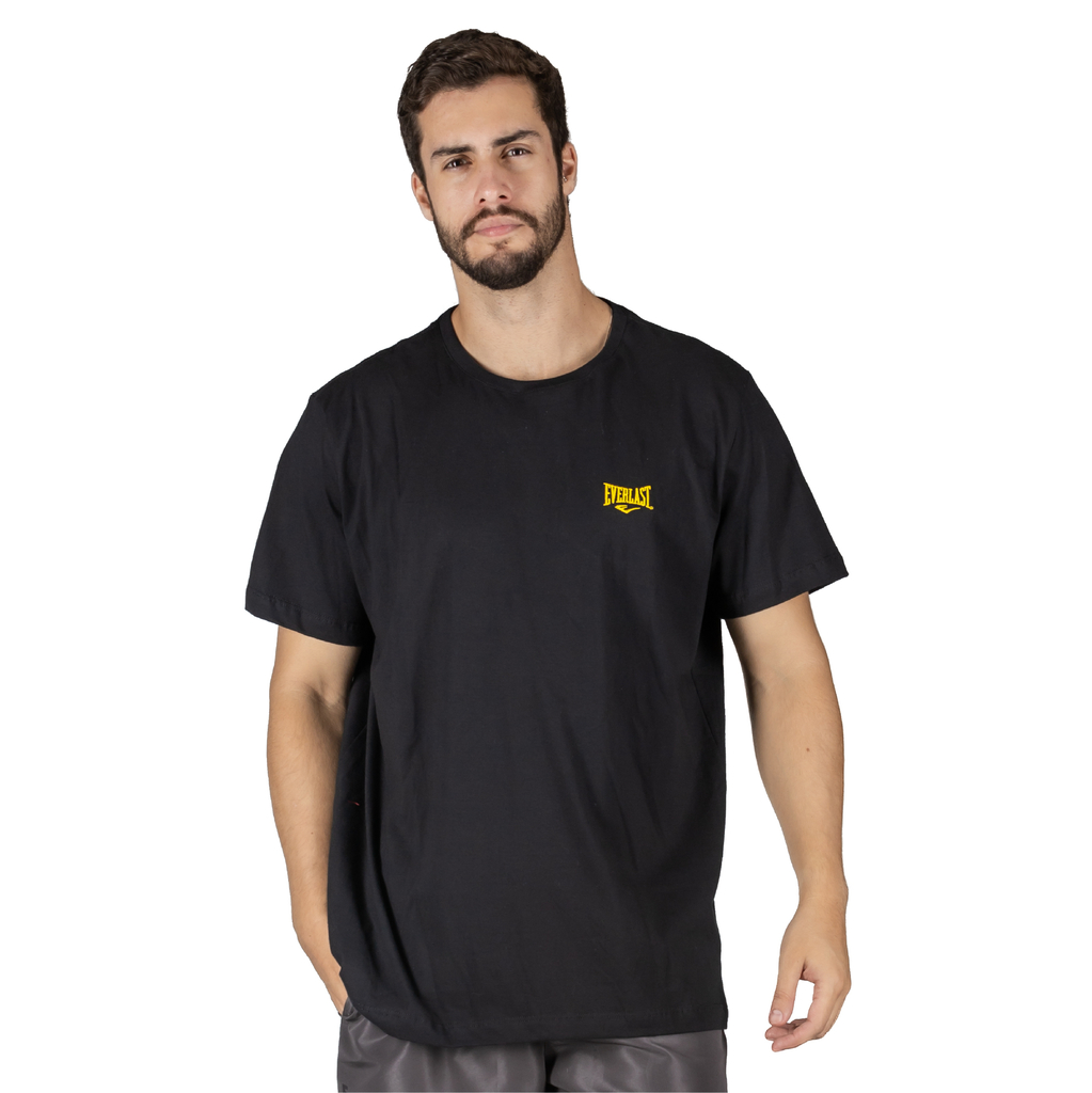 Camiseta Everlast Fundamentals Masculino - Preto