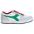 Tênis Diadora Playmaker SD Masculino - Branco e Vermelho - Sports Sales