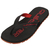 Chinelo Quiksilver Layback Rubber Ocean Masculino - Preto e Vermelho na internet