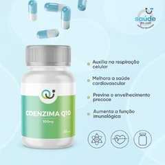 Coenzima Q10 100mg 30 doses - comprar online