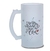 Caneca Chopp Casais Amor Veio Do Céu Vidro Jateado 475ml