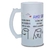 Caneca Chopp Signo Libra Vidro Jateado 475ml