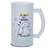 Caneca Chopp Flork Dia Lindo Vidro Jateado 475ml na internet