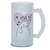 Caneca Chopp Flork I Love Iu Vidro Jateado 475ml na internet