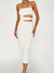 Vestido Midi Kimi - Off White - loja online
