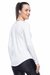 Camiseta Zíper Manga Longa - Branca - Mulher Elástica | Moda Fitness