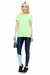 Camiseta Power Pocket Color - Verde Neon