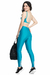 Top Lara Color - Azul Água - Mulher Elástica | Moda Fitness
