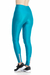 Legging Zíper Reflect Color - Azul Água - Mulher Elástica | Moda Fitness
