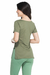 Camiseta Power Pocket Color - Verde Militar - Mulher Elástica | Moda Fitness