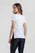 Camiseta Power - Branca - Mulher Elástica | Moda Fitness