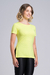 Camiseta Power - Amarelo Neon Claro - Mulher Elástica | Moda Fitness