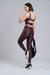 Kit Legging + Top Elastic - Marrom - comprar online