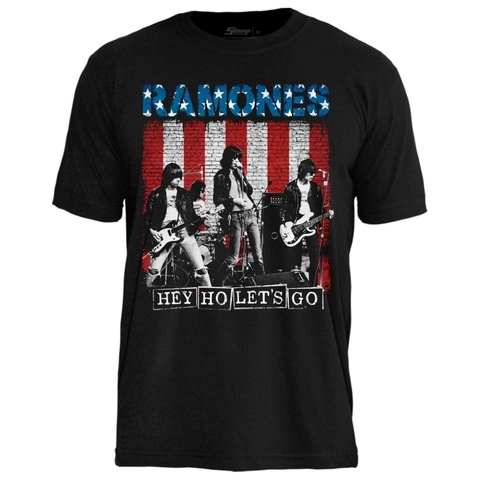 Camiseta Ramones Hey Ho Lets Go