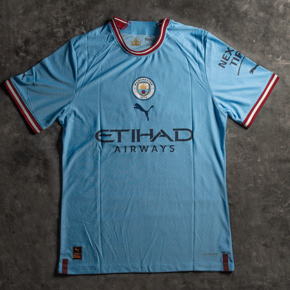 Camiseta Manchester City Titular 2022/23 - Haaland