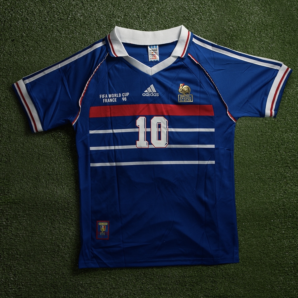 Camiseta Francia Titular 1998 Zidane