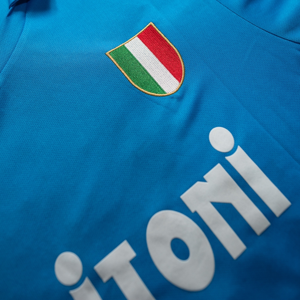 Camiseta retro napoli hotsell